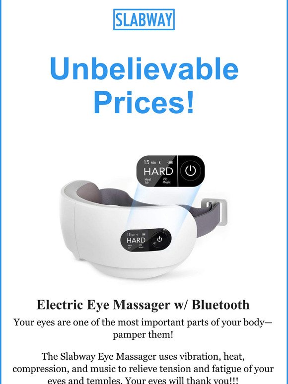 Re: Eye Massagers