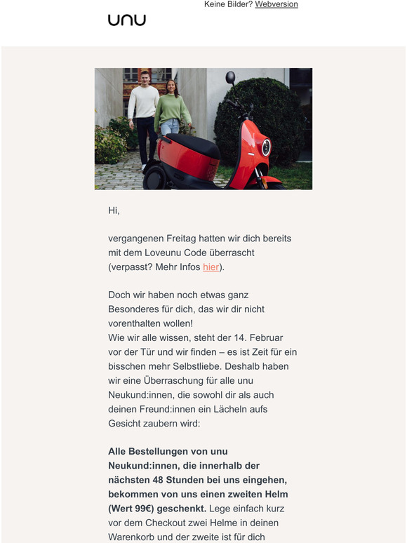 Wir haben noch ein Geschenk fr dich 