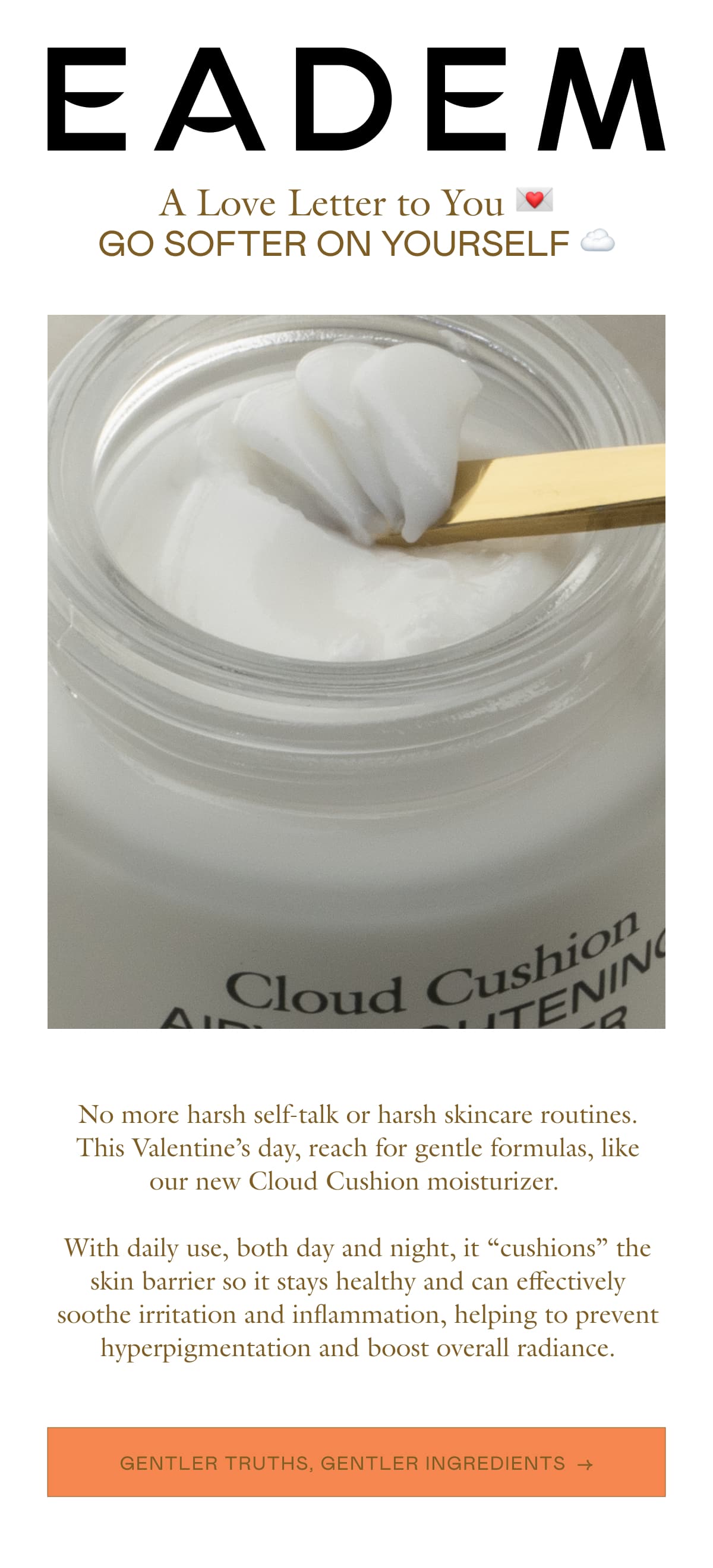 EADEM finally launched a new product - a moisturizer