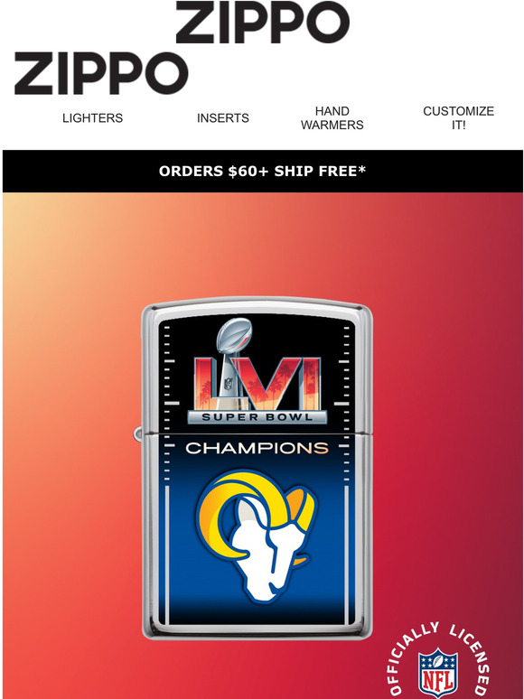 Limited Run of Super Bowl LVI Champions Los Angeles Rams Playmate