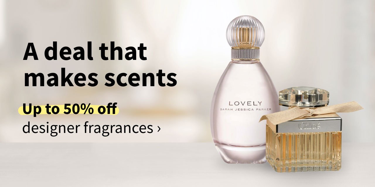 Up to 50% Off Designer Fragrance