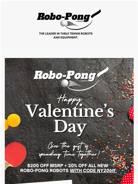   Fall In Love With Robo-Pong!