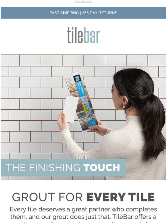 TileBar The Perfect Match for Your Tile Milled
