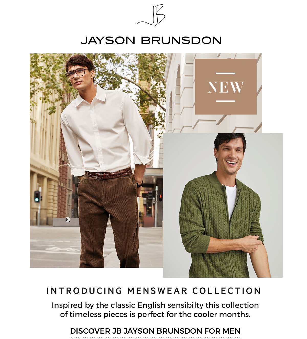 JB Jayson Brunsdon for Men