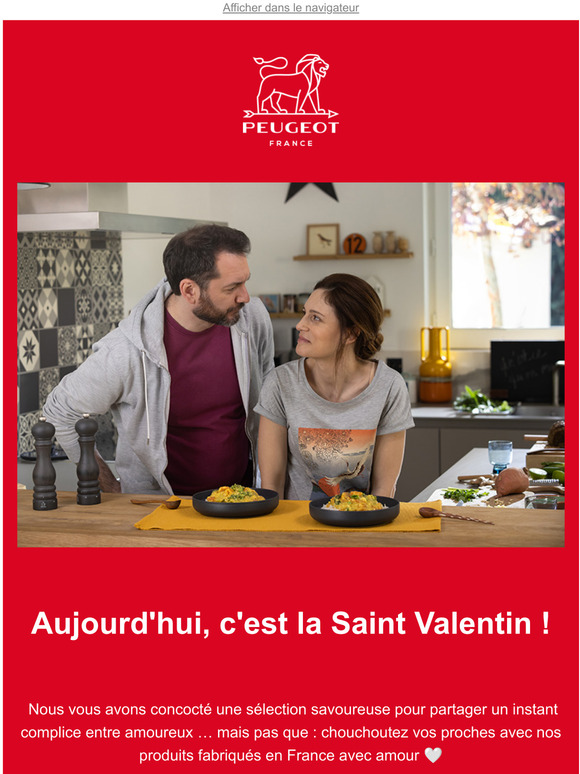  Aujourdhui, c'est la Saint Valentin ! 