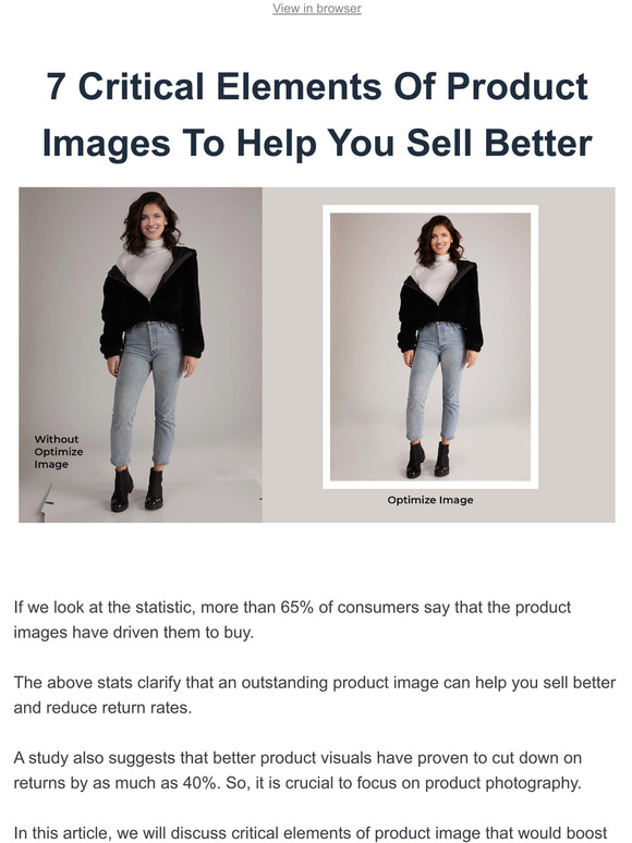 7 Critical Elements Of Product Images To Help You Sell Better