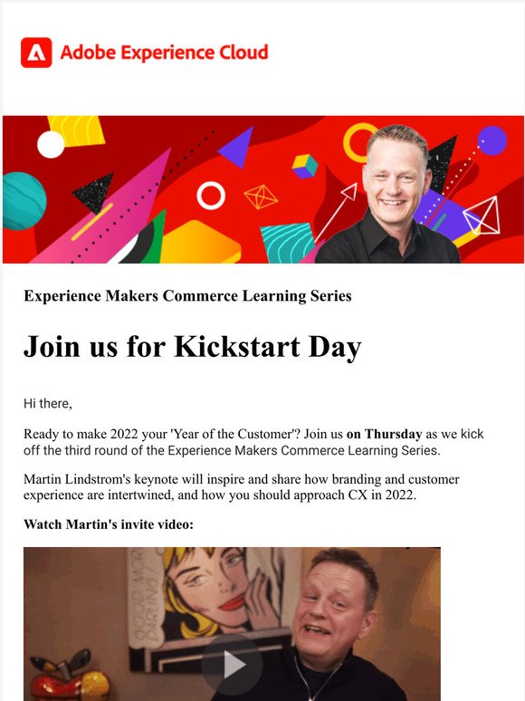This week: Learn how to make 2022 your 'Year of the Customer'