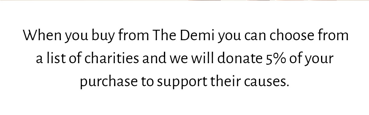 Donate with The Demi
