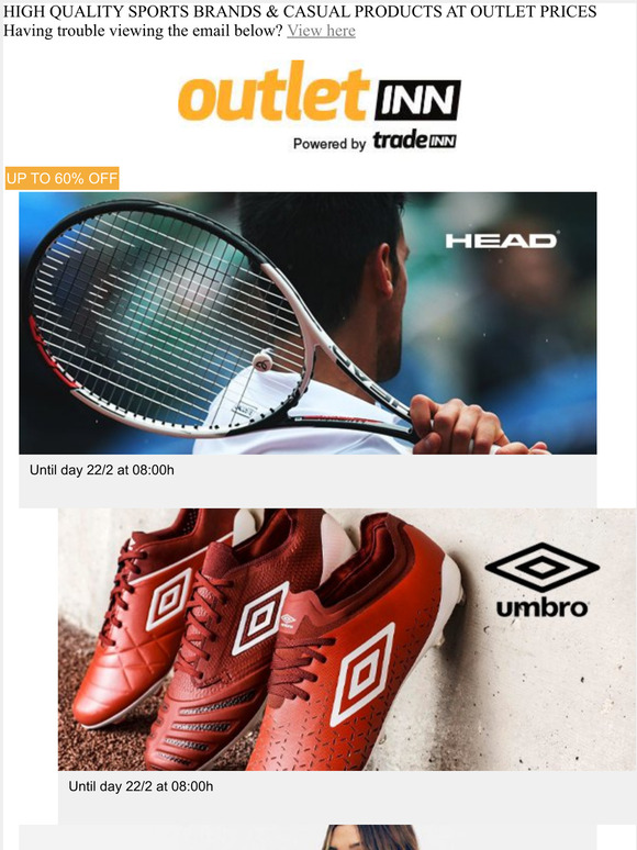 TrekkInn: SPEEDO, Levi s , UMBRO, HEAD RACKET | Milled