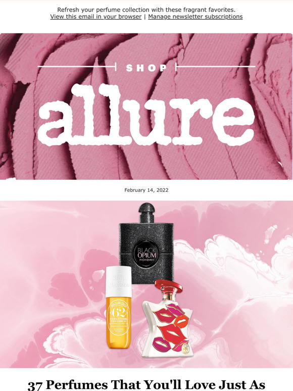 Allure Beauty Box These Are the 37 BestSmelling Perfumes in the World
