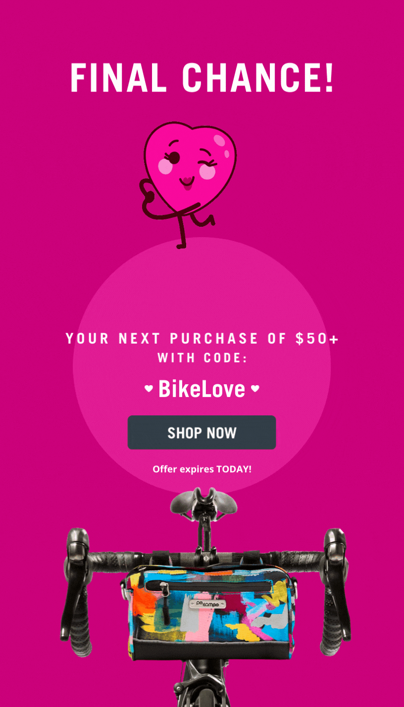 Take $10 off your next purchase of $50+ with code: BikeLove