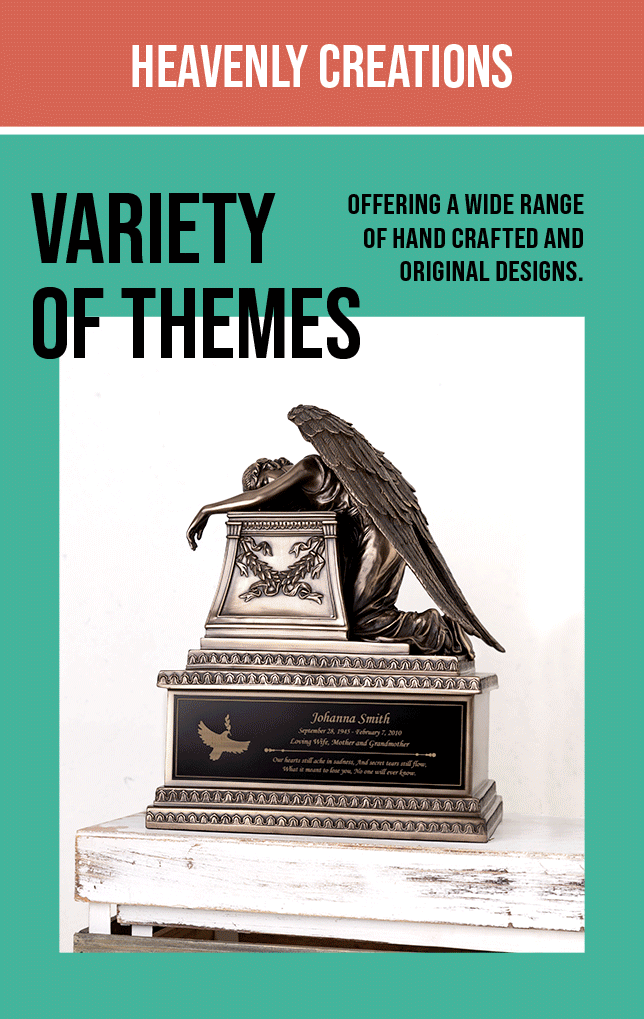 perfectmemorials Unique Figurine Urn You Cannot Find Anywhere Else