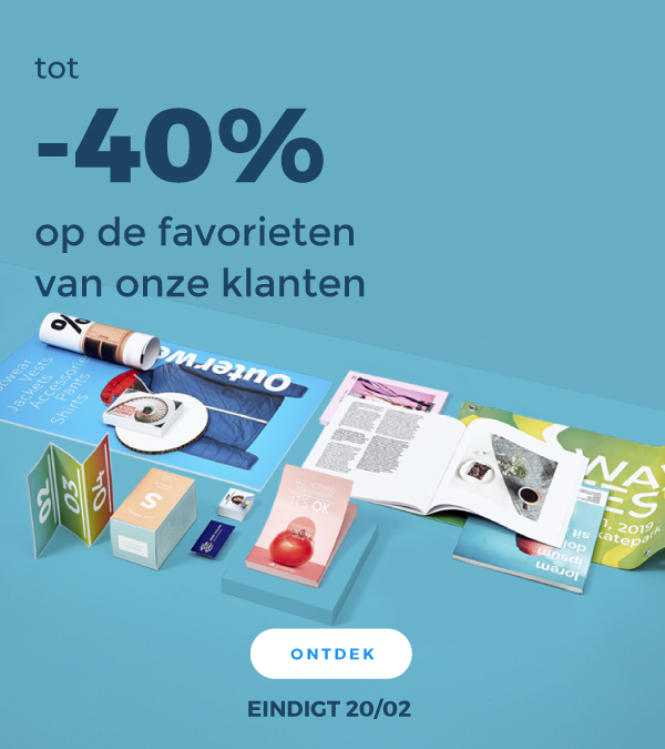 veel kortingen tot wel 40%