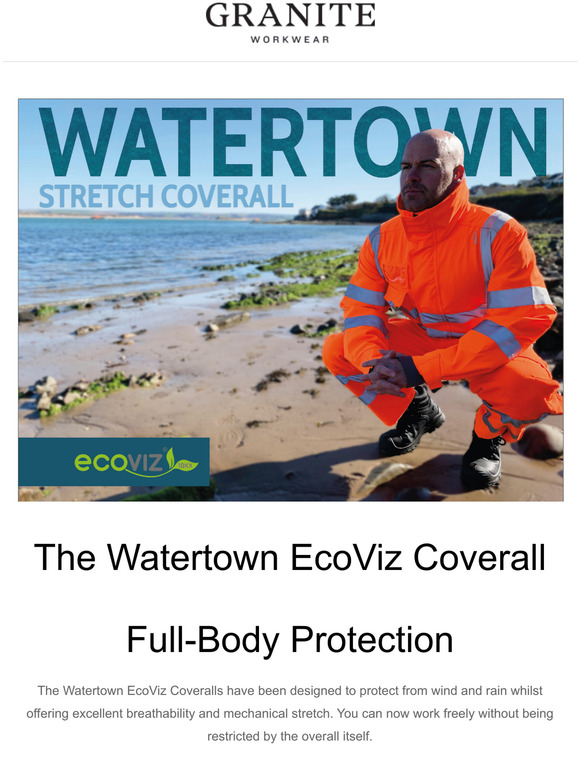 Shop The Watertown - EcoViz 10KX Stretch Coverall Today!