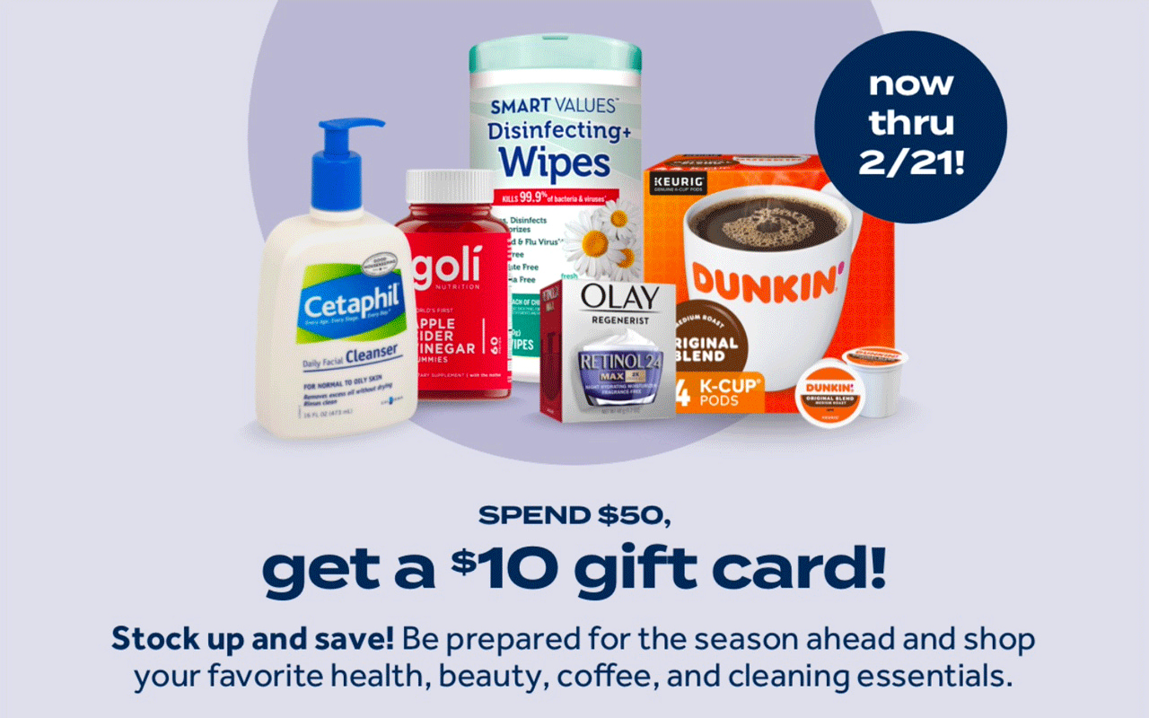Bed Bath & Beyond: Get a $10 gift card when you spend $50 on ...