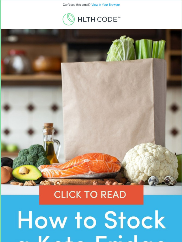 HLTH Code How to Stock a Keto Fridge and Pantry Milled