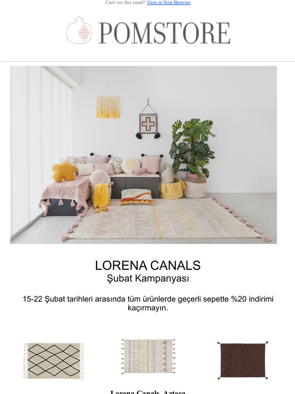Lorena Canals rnlerinde ubat ndirimi