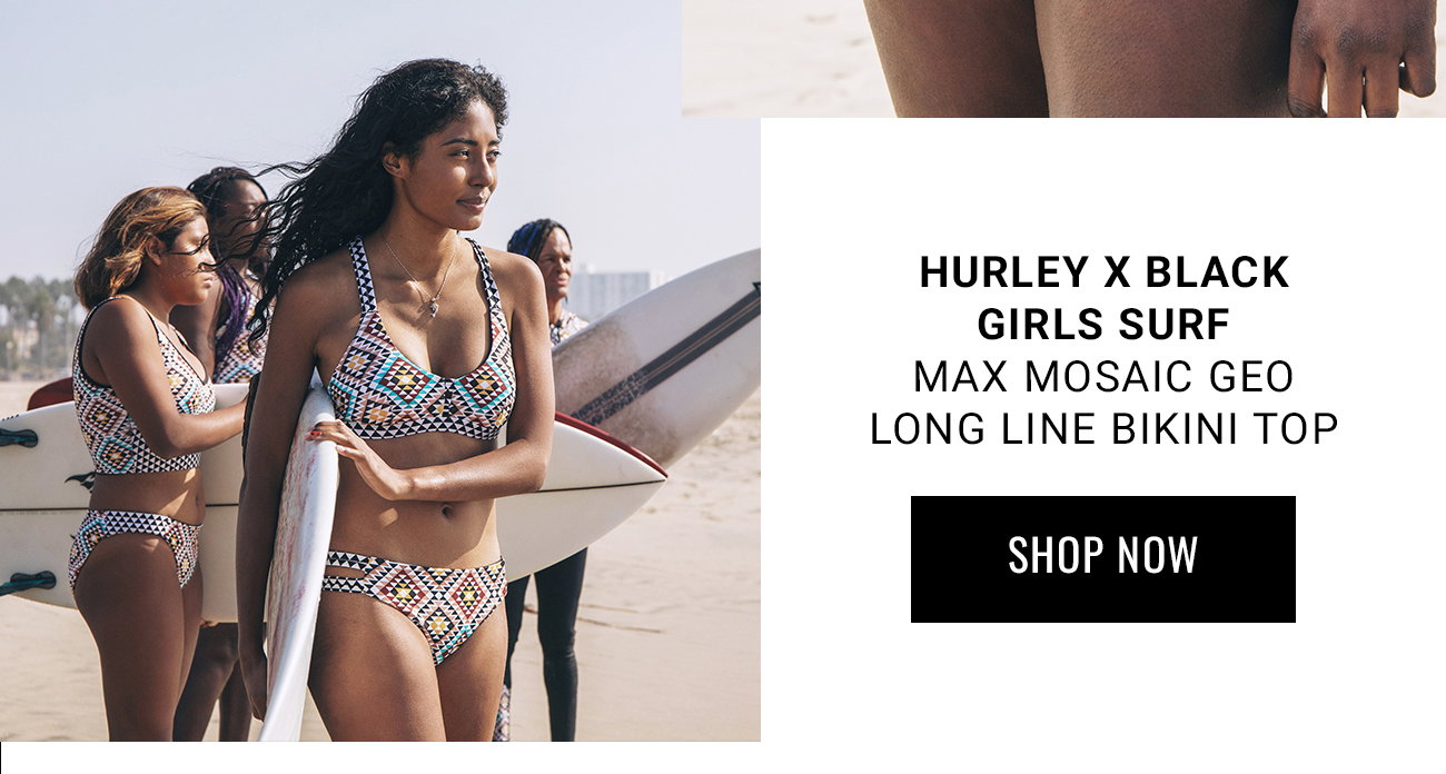 Hurley x Black Girls Surf Swim Collection