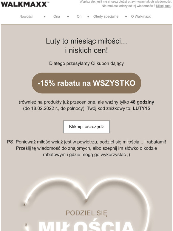 Od nas, dla Ciebie - specjalny rabat na wszystko!