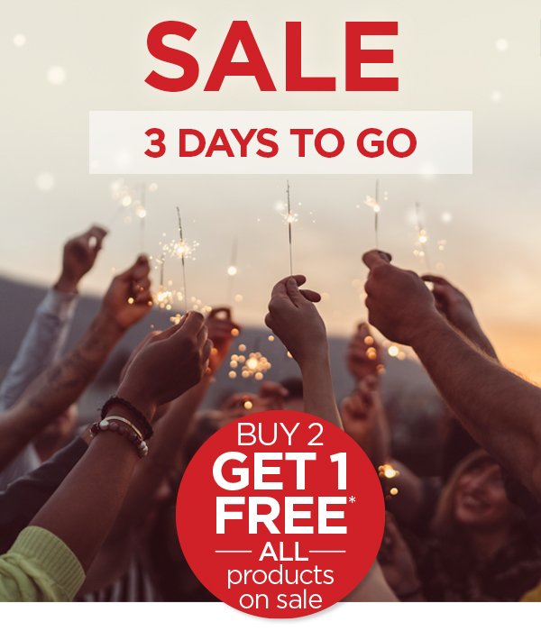 New Year Sale - 3 days to go