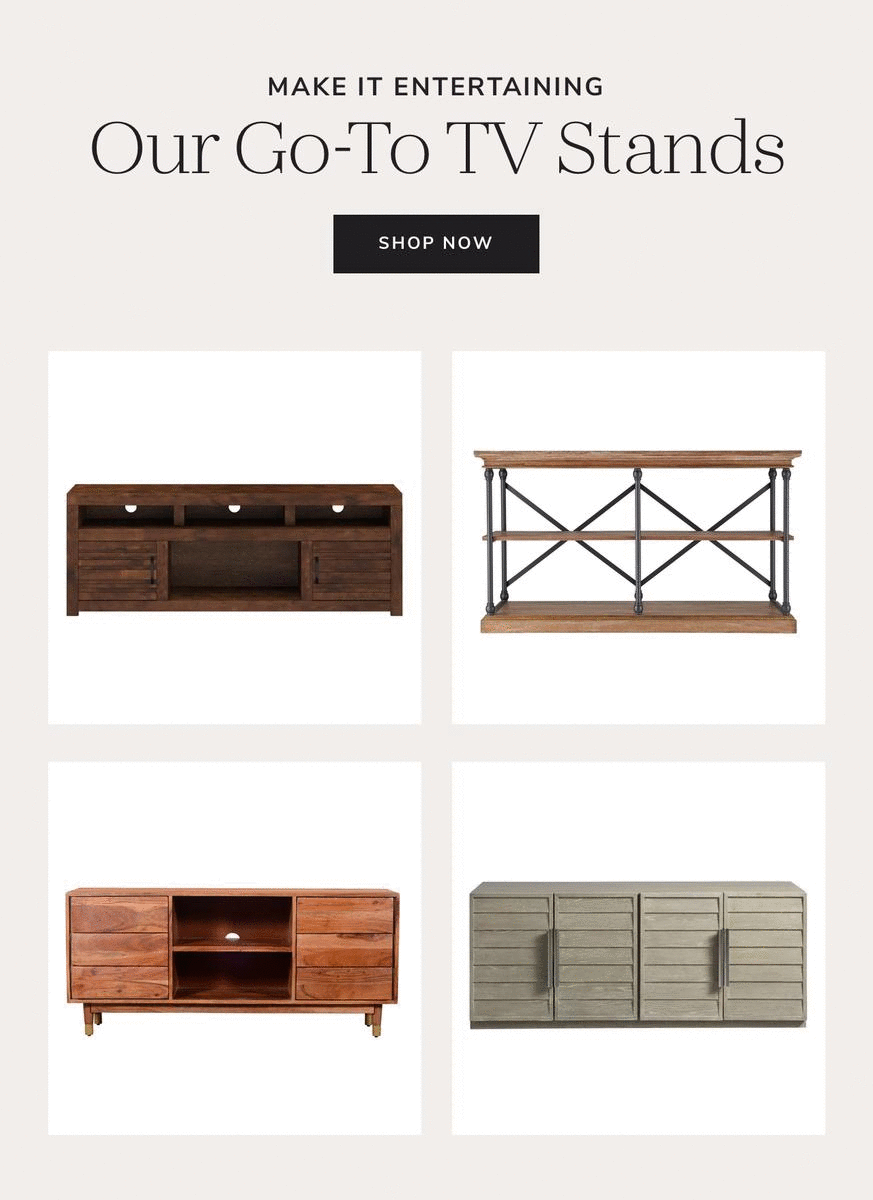 Joss & Main TV STANDS Make it entertaining Milled