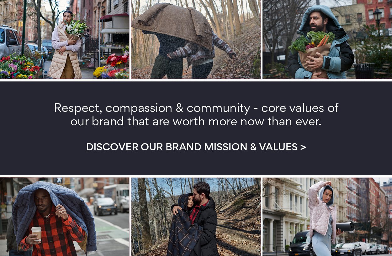 Respect, compassion, and community - core values of our brand that are worth more now than ever. Discover our heritage.