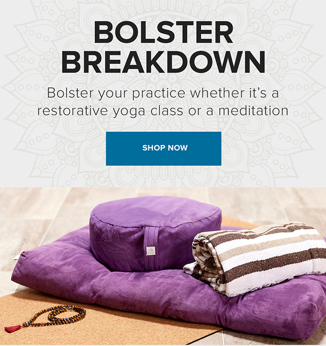 Gaiam Bolster Breakdown Milled