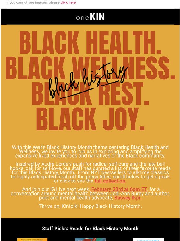 Celebrating Black Health, Wellness, Selfcare + Joy