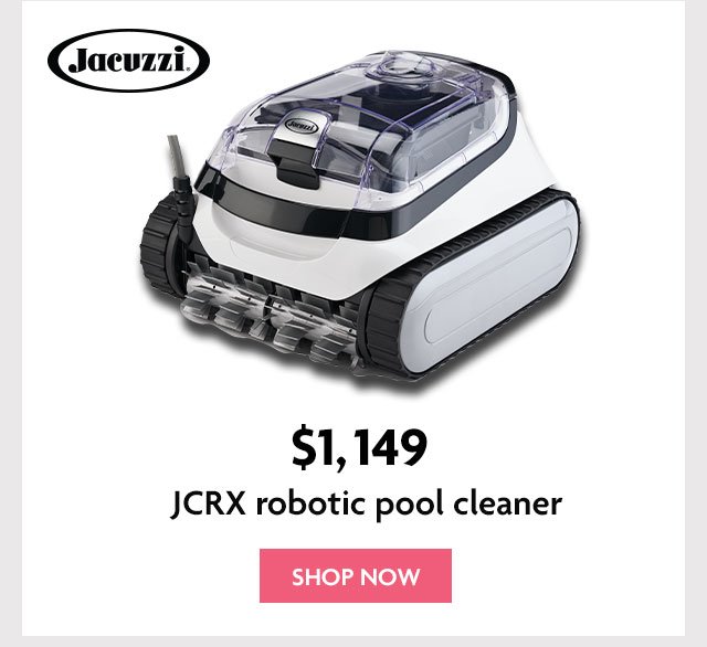 Jacuzzi JCRX robotic cleaner