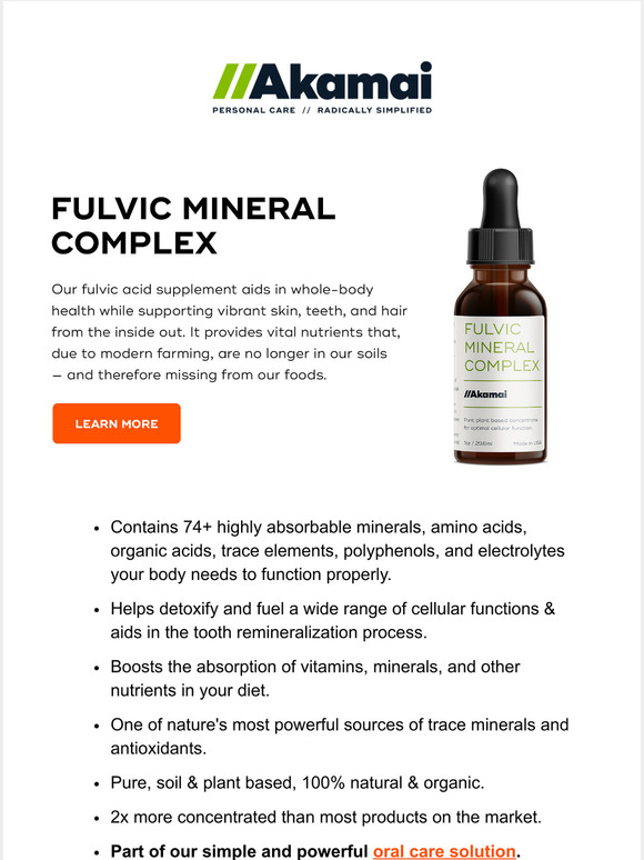 fulvic acid remineralize teeth