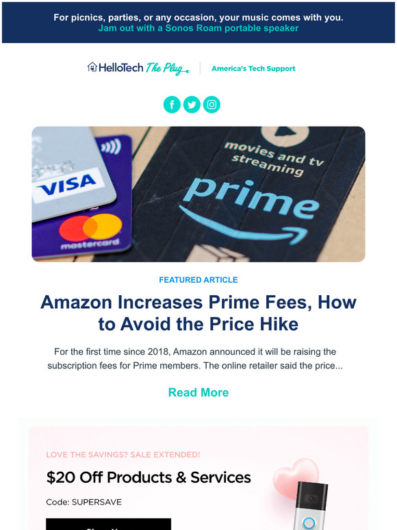 HelloTech The Plug How to Avoid the Amazon Prime Price Hike