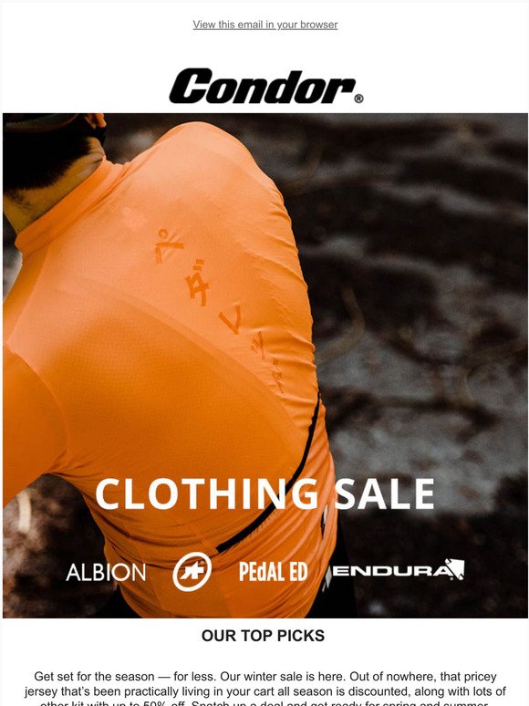 Winter clothing sale is here  up to 50% off