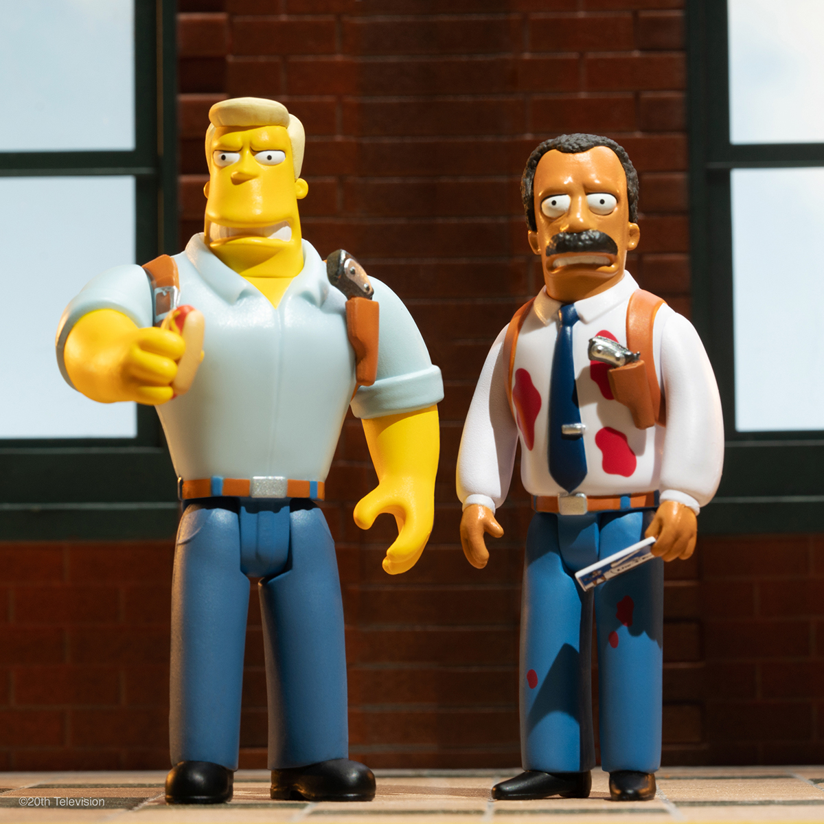 Super7 The Simpsons McBain ReAction Figures! Milled