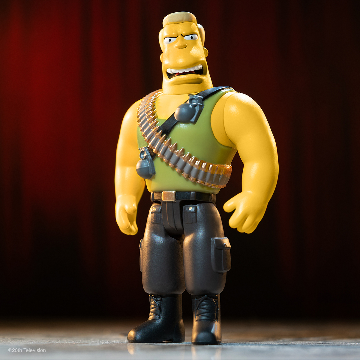 Super7 The Simpsons McBain ReAction Figures! Milled