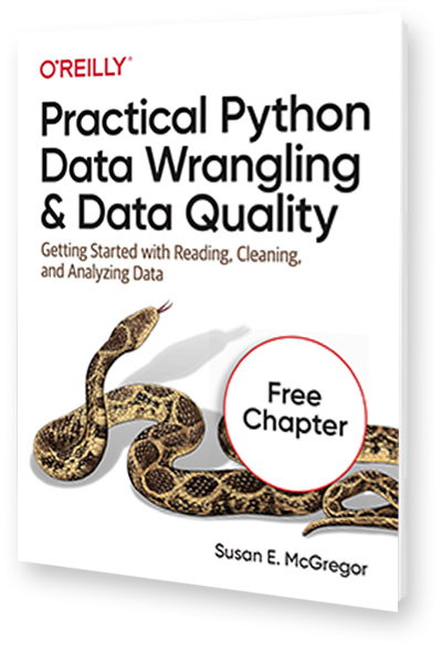 Cover for: Practical Python Data Wrangling and Data Quality
