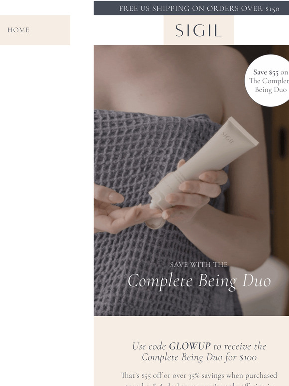 Save $55 OFF The Complete Being Duo