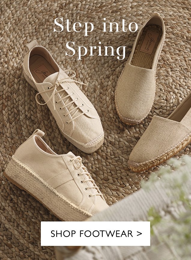 Step into Spring | SHOP FOOTWEAR
