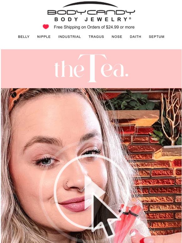 Body Candy What the heck is a "blowout?" Milled