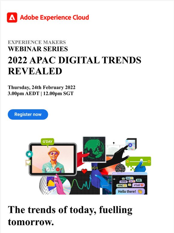 Dont miss the 2022 APAC Digital Trends online event
