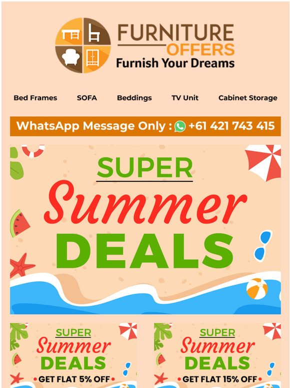  Summer Sale | Purchase big. Save big