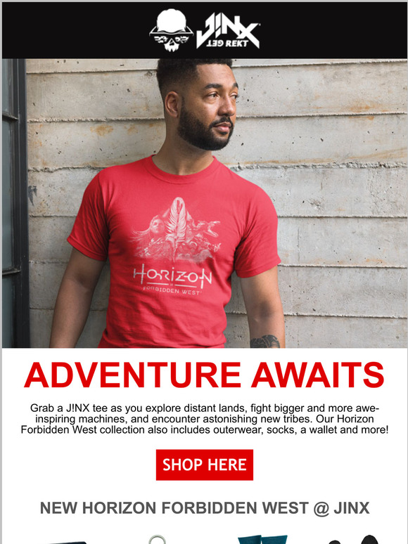 Adventure Awaits with Horizon Forbidden West Collection @ J!NX