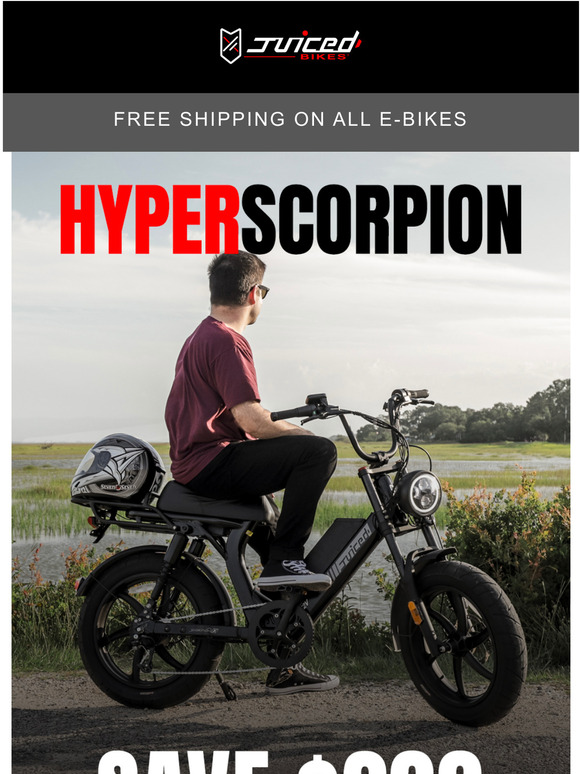 Juiced Bikes Last Chance! HyperScorpion Savings End Soon Milled