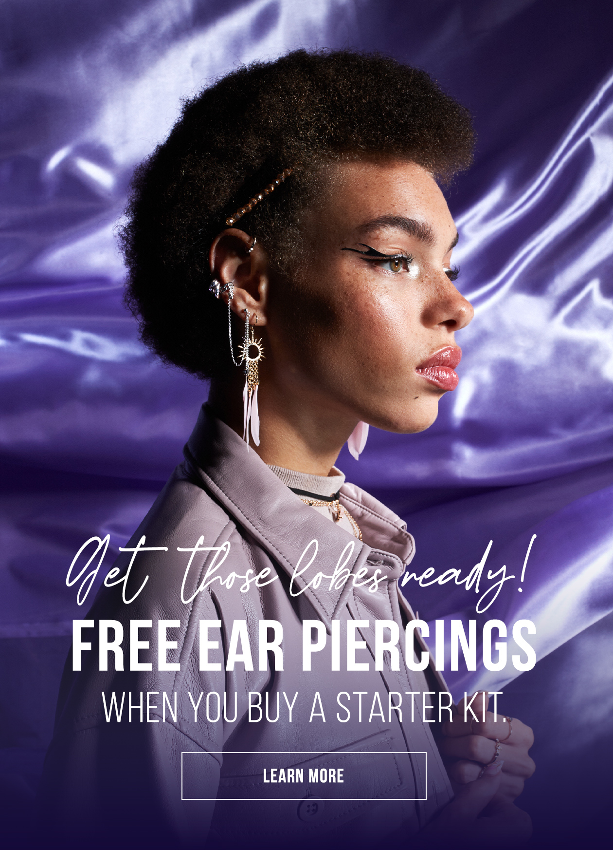 Icing Get a FREE ear piercing! Milled