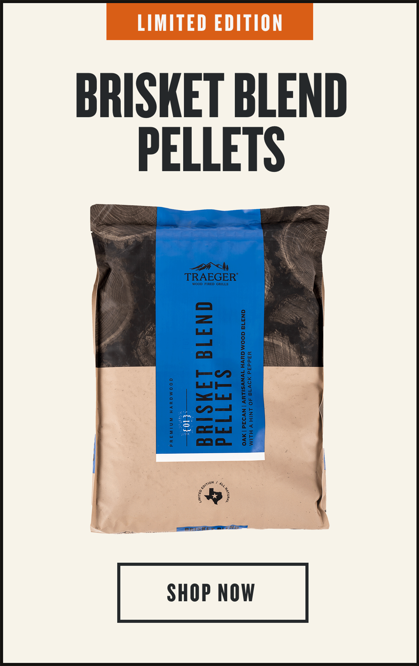 Traeger Grills NEW Brisket Blend Pellets Beef Up Your BBQ Milled