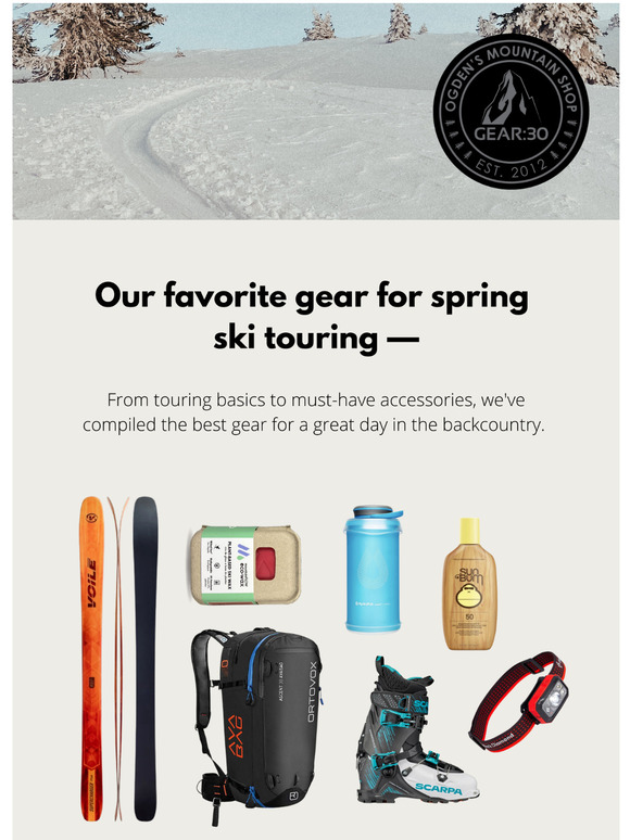 The best gear for spring ski touring 