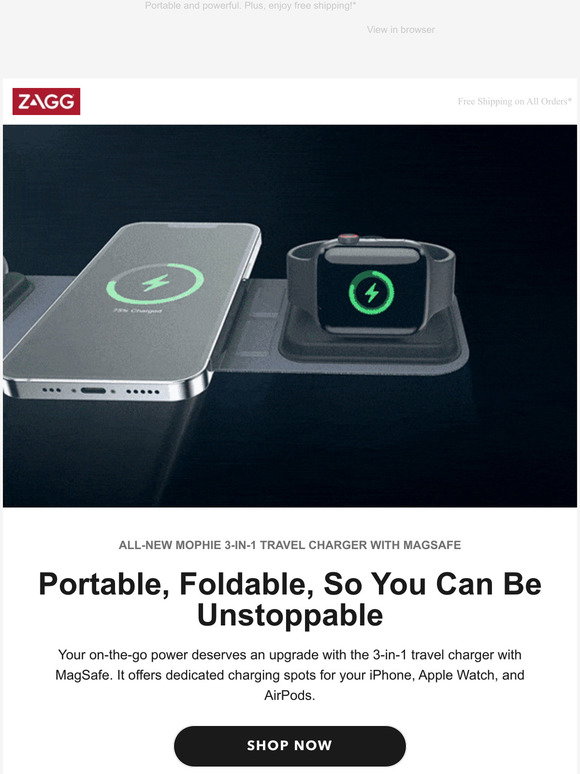 mophie 3 in 1 travel charger amazon
