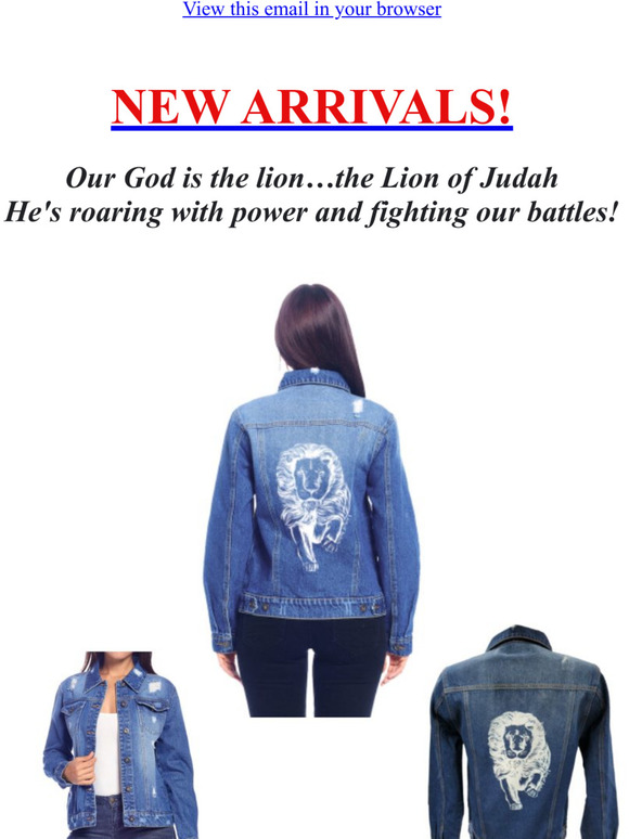 NEW ARRIVALS: Distressed Denim Jacket and More