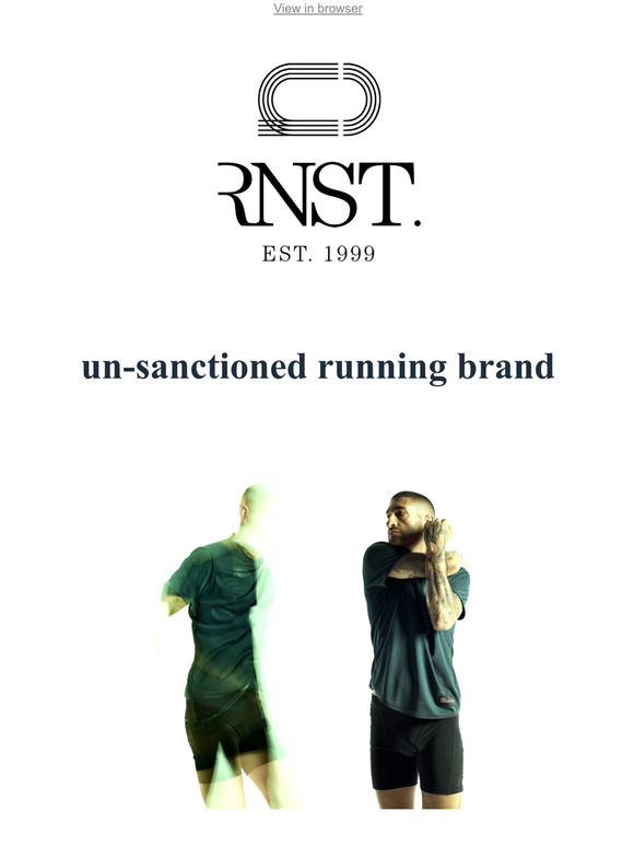 'un-sanctioned running' Laufbekleidung