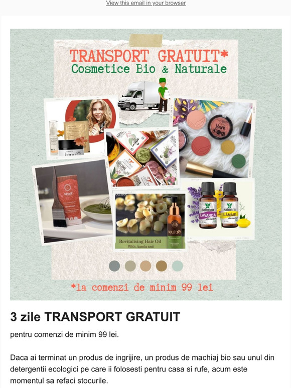 GRATUIT pentru comenzi de ...