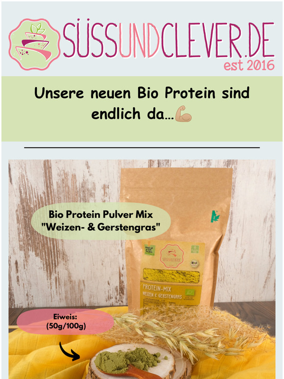 Unsere neuen Bio-Protein sind da...